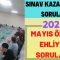 SINAV KAZANDIRAN VİDEO / EHLİYET SINAV SORULARI 2022 / 2022 MAYIS EHLİYET SORULARI